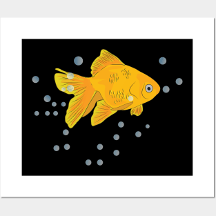 Gold fish Posters and Art